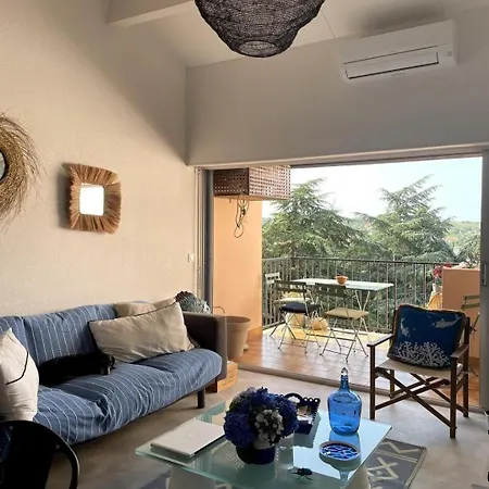 Apartment Vue Imprenable T3 Garage Prive Collioure
